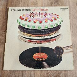 Vinyl Record: The Rolling Stones - Let It Bleed LP US 1969 London NPS-4