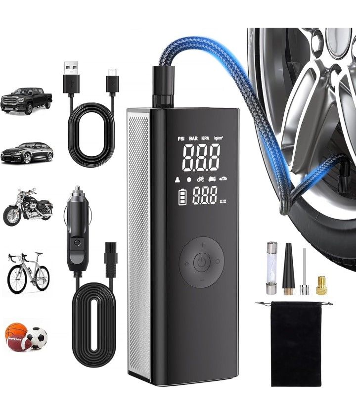Tire Inflator Portable Air Compressor