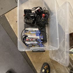 PS4 Console Bundle – 2 Controllers + Games – Great Condition