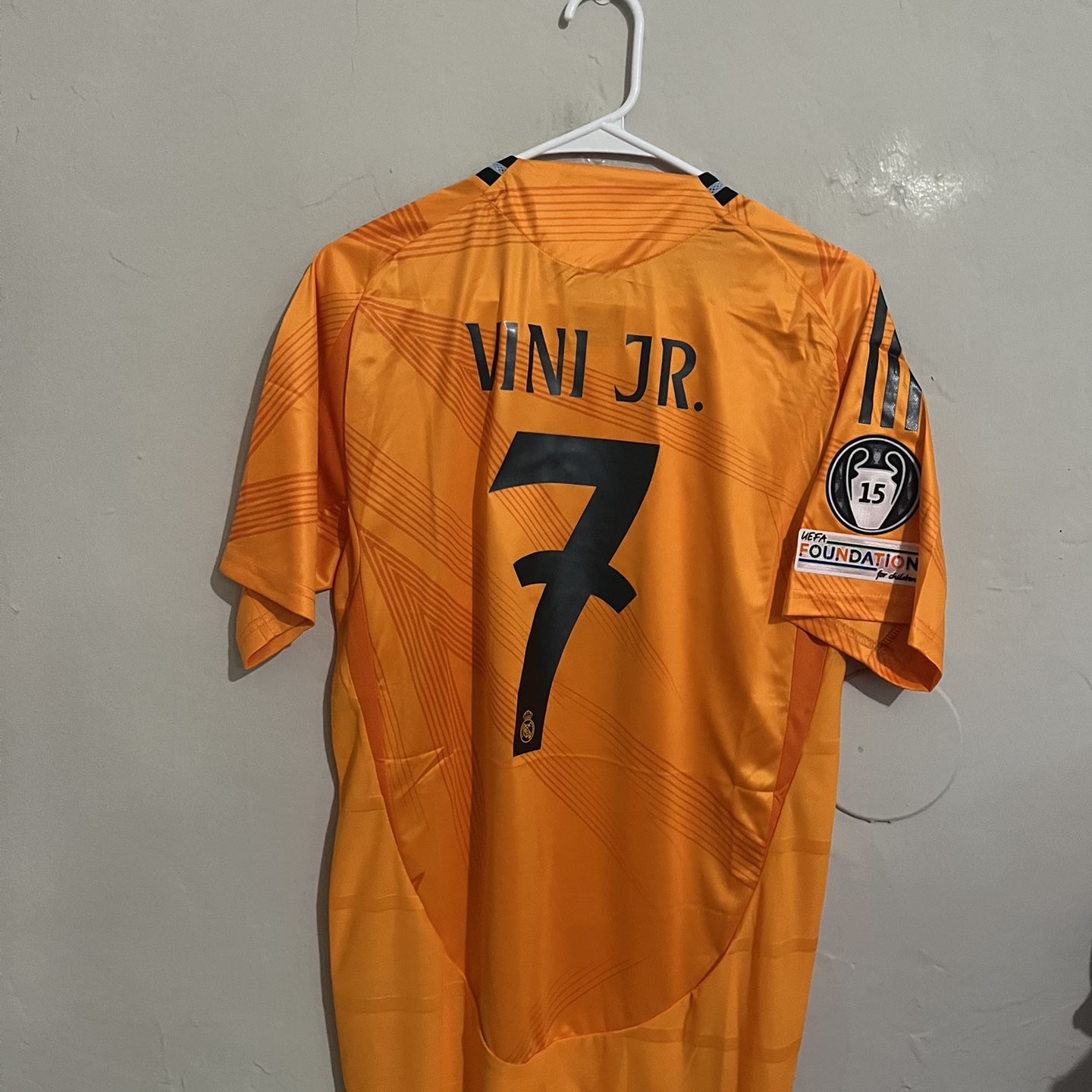 Vini Small Real Madrid 2024-25 Away Vini Jr Jersey (small Medium Large XL 2X) for ...