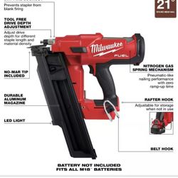 Milwaukee M18 21° Framing Nailer 