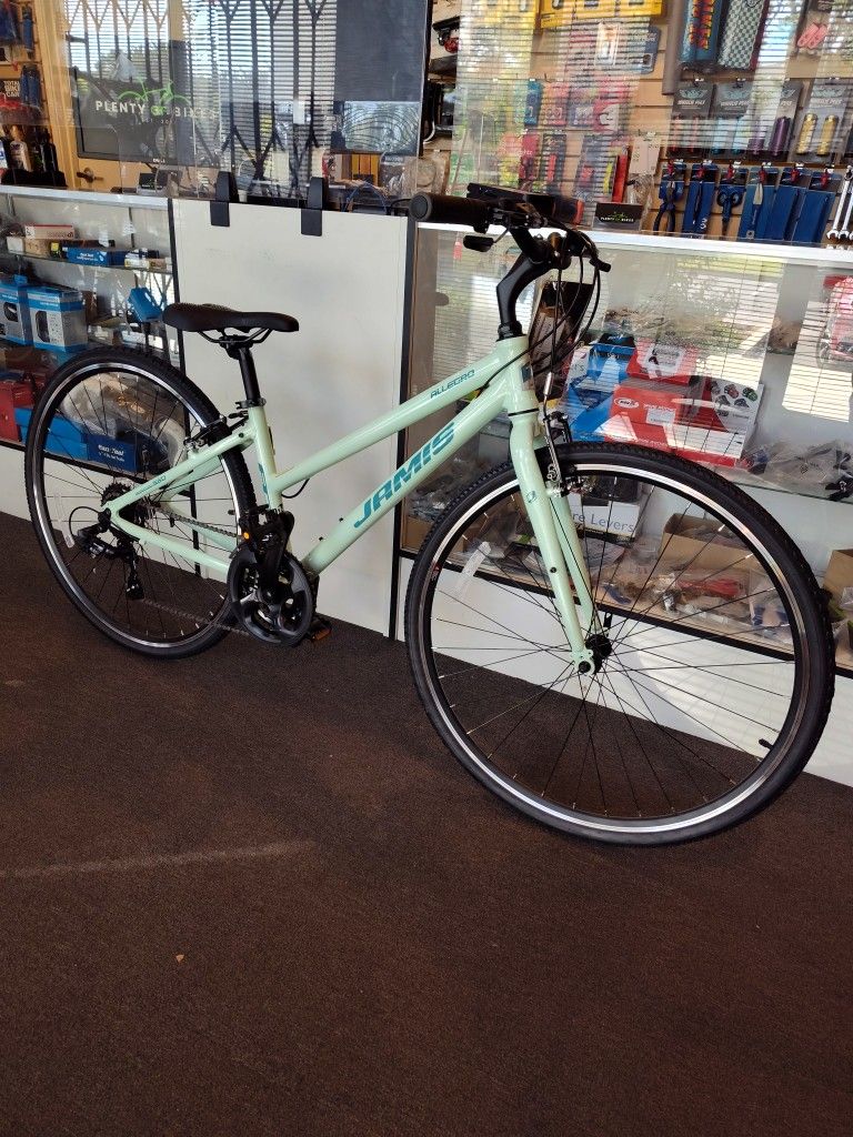 NEW 2025 14" XS JAMIS ALLEGRO A3 STEP THRU WOMENS LADIES FITNESS HYBRID BIKE