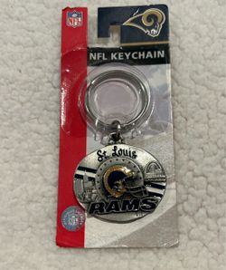NFL St. Louis Rams Metal Keychain