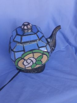 Tea kettle lamp