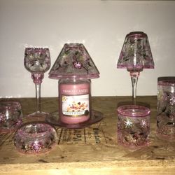Yankee Candle - Crackle Cherry Blossom Candle Accessories