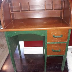 Antique Child's Roll Top Desk / without the roll top