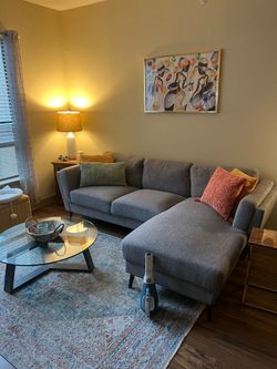 Gray Sectional Couch