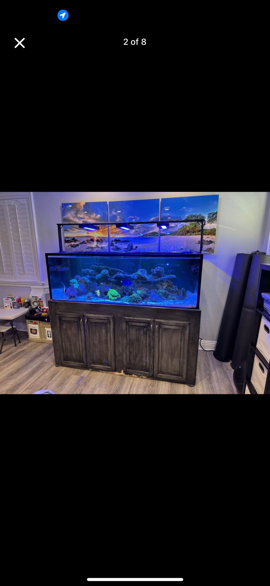 225g Custom MODE Reef Tank Stand And Sump