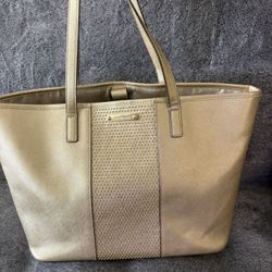Gold Michael Kors Tote
