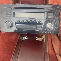 Nissan Late-model radio and CD