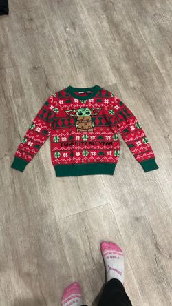Baby Yoda Christmas Sweater