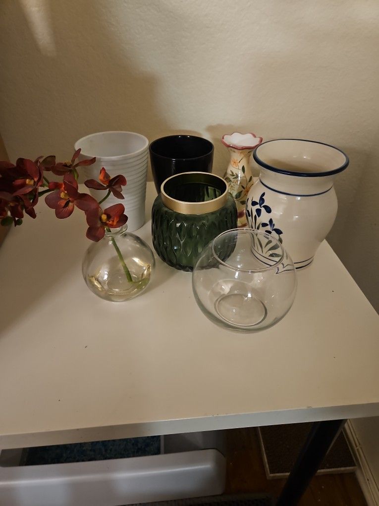 Various Flower Pots And Planters