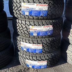 225/65/17 Atlander AT Tires