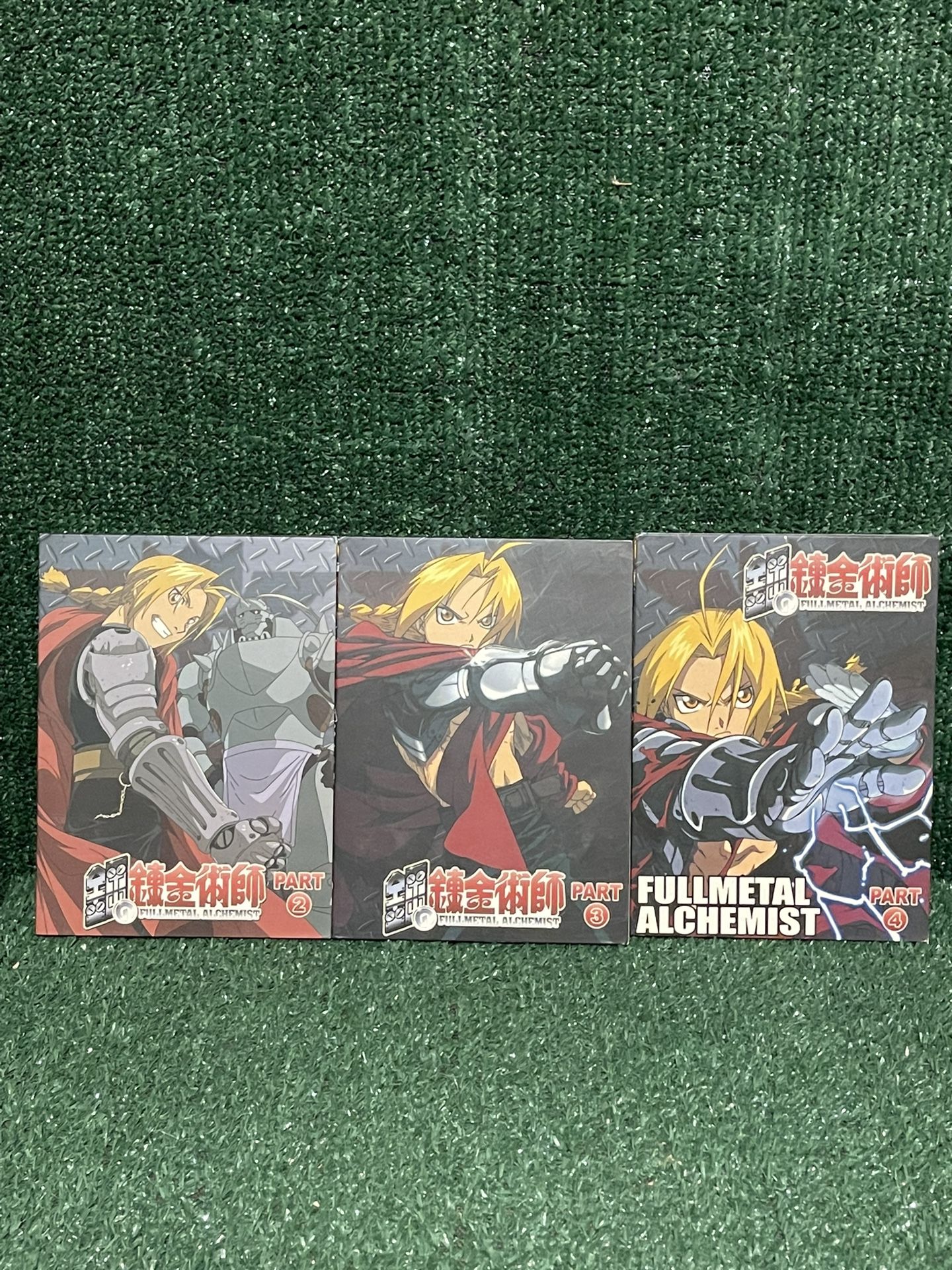Fullmetal Alchemist Part 2,3,4 Anime DVD Set Of 6 DVD Set Japanese Audio. Fast Shipping!