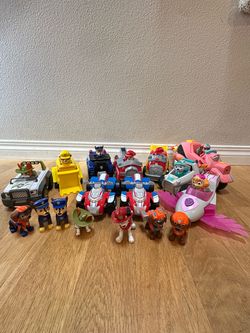 Paw Patrol Vehicles and Figures Bundle