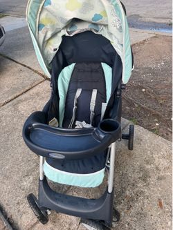 Graco baby stroller excellent condition, easy open close and open