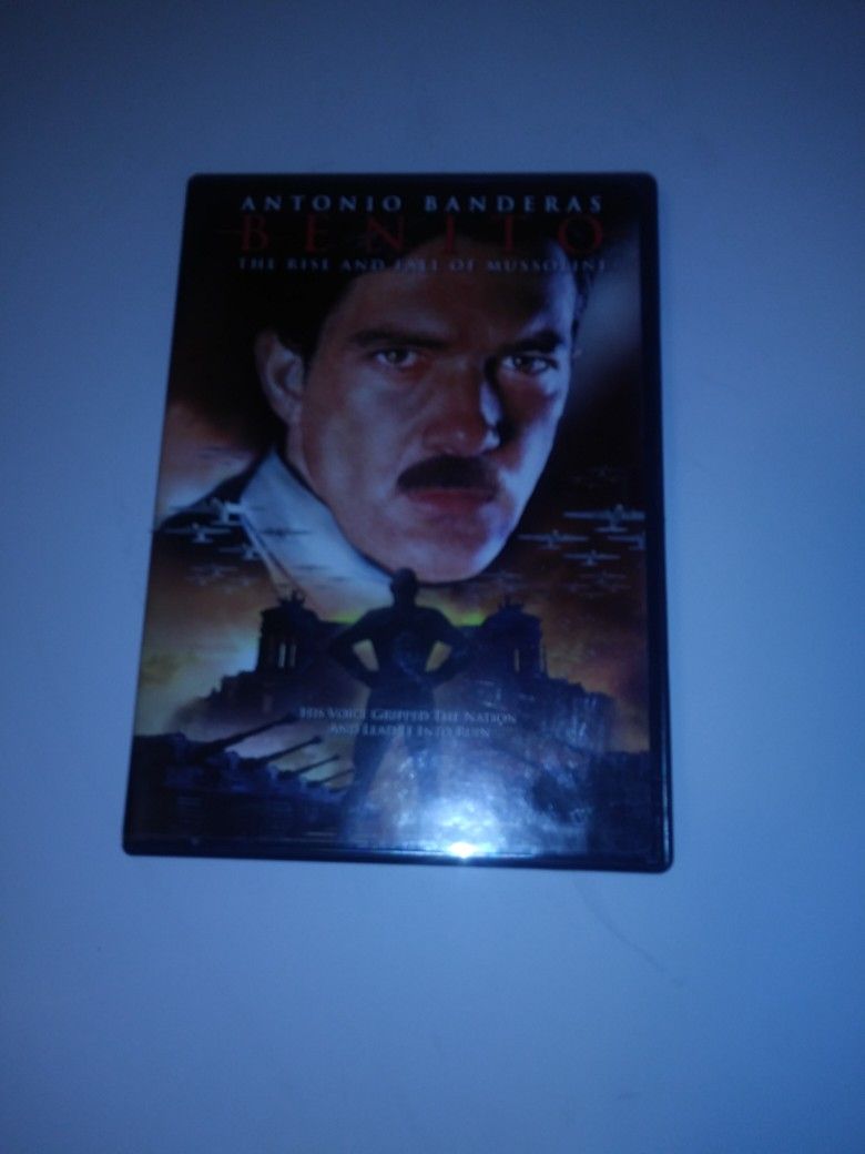 DVD Video Benito Antonio Banderas TMussolini The Rise And Fall Of Mni