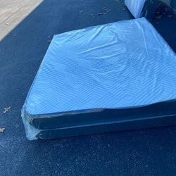 Queen Double Sided 10” With Box Spring Brand New Delivery Available 