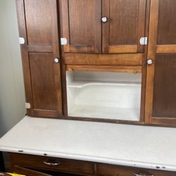 Antique Hoosier Cabinet