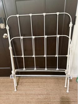 Vintage iron bed