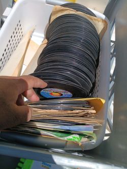 45s records.