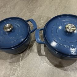 Tramontina 4-quart and 6-quart Cast Iron Dutch Oven