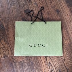 Gucci X Large Limitied Edition Paper Bag! 