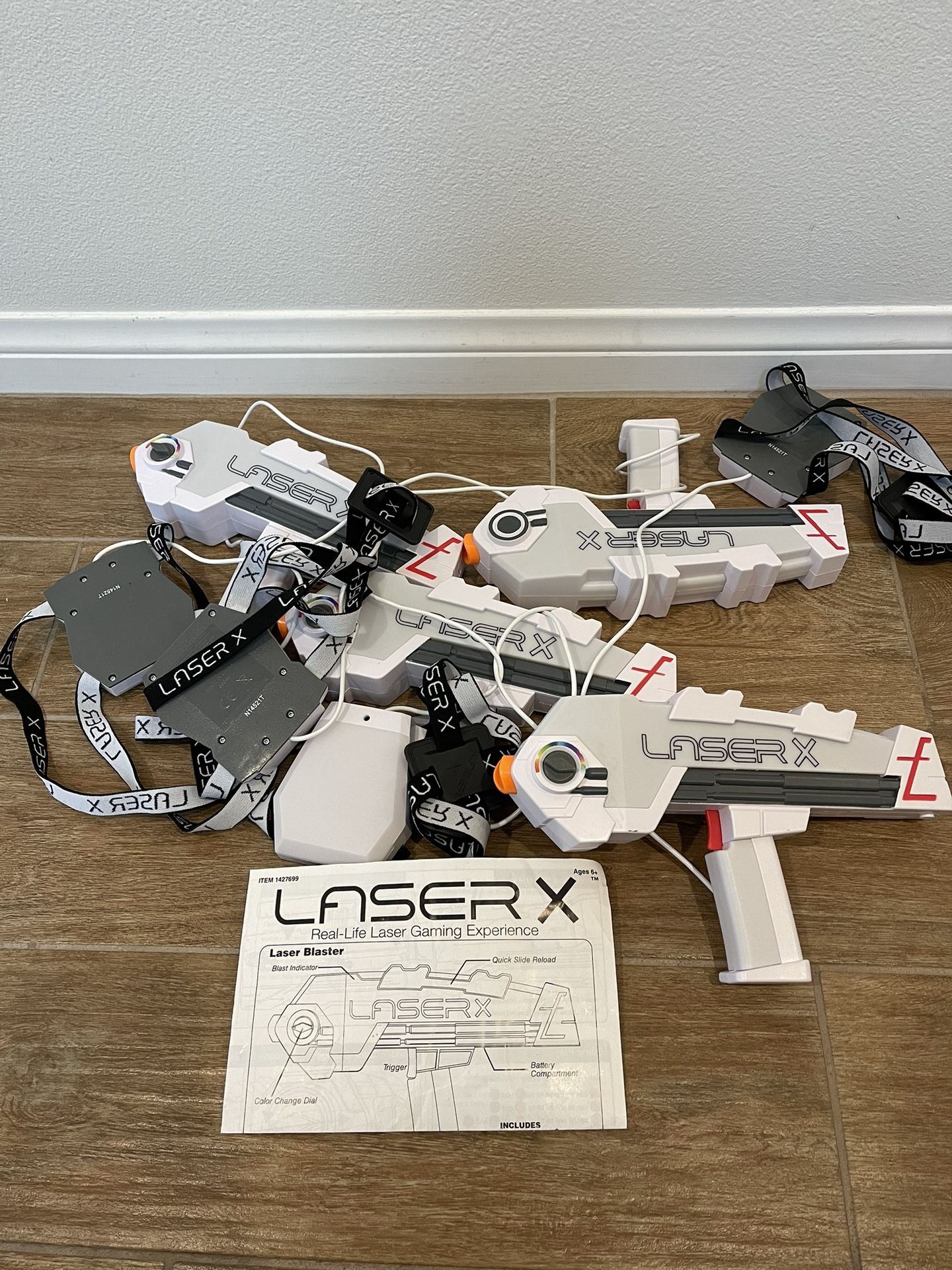 Laser X Laser Tag gaming 4 Pack