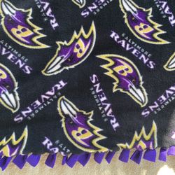 Ravens Throw Blanket 