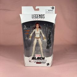 Marvel Legends Black Widow White Suit Target Exclusive