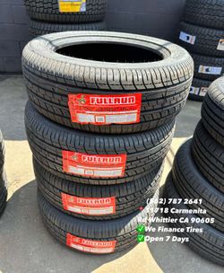 215/55R17 FULLRUN Set of Tires Installed and Balanced Set de Llantas Nuevas Instaladas y Balanceada