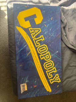 Calopoly UC Berkeley Monopoly Board Game