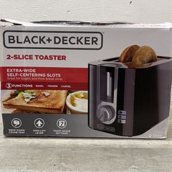 Black And Decker Extra Wide Toaster