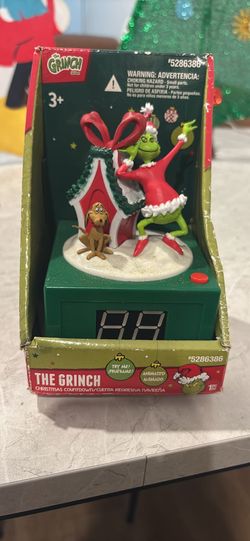 Grinch clock