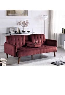 Sofa bed's con portavasos