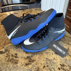 NEW NIKE JR HYPERVENOMX PHELON 3 DYNAMIC FIT IC INDOOR SOCCER FUTSAL SHOES SIZE 5.5Y KIDS YOUTH