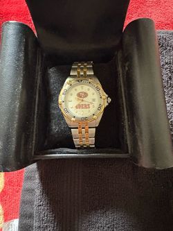 San Francisco 49ers NFL Two-Tone Watch
