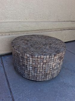 Coconut Shell Coffee Table