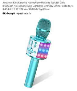 Kids Microphone Bluetooth Compatible