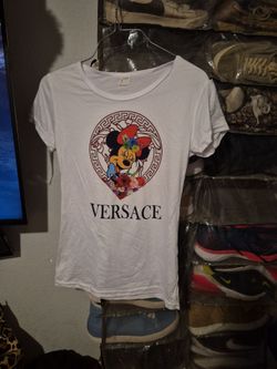 MINNIE MOUSE AND VERSACE COLLAB SHIRT