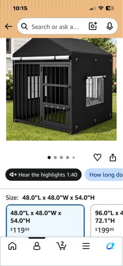 Dog house/kennel