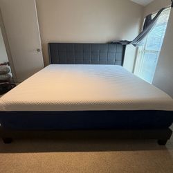 King Size Bed & Mattress