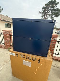 File cabinet width 30 inches depth 17 1/2 inches height 27 1/2 inches