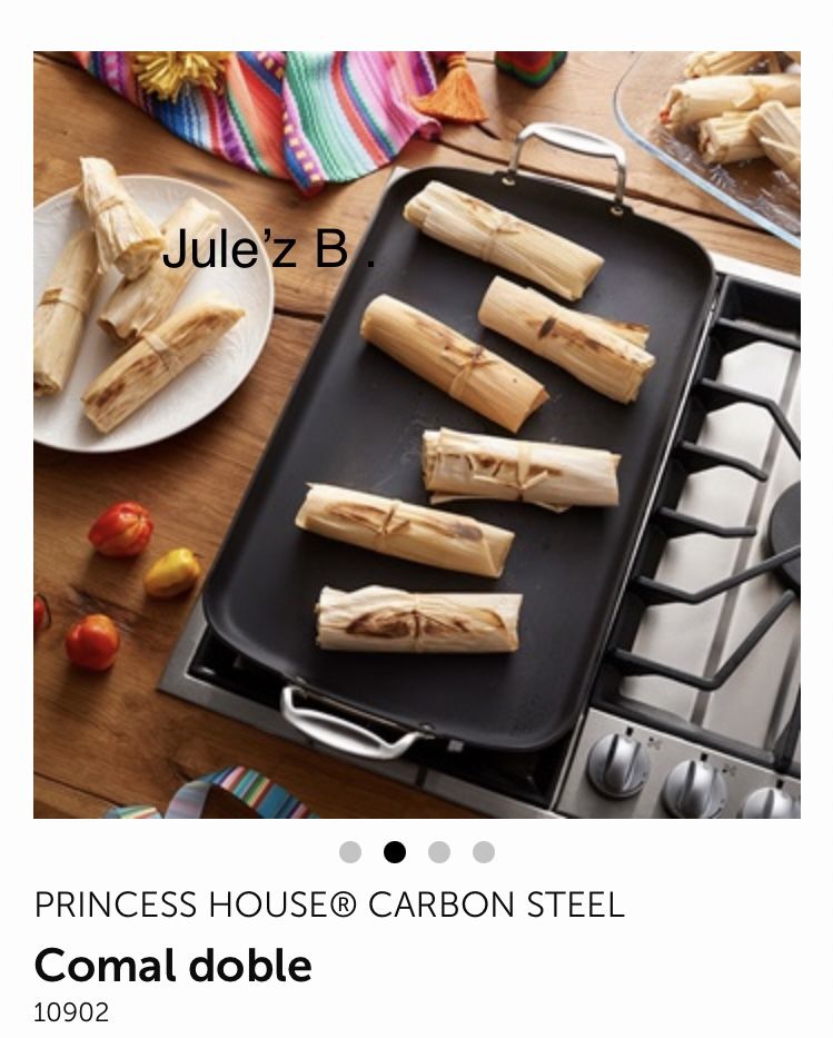 Plancha Doble De Acero Al Carbón Nueva En Su Caja