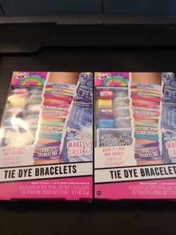 Fashion Angels Tie Dye Bracelets Paxk Of 2 For $15