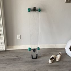 Acrylic Long Board GREAT condition skateboard