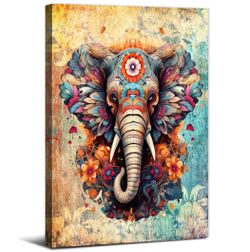 Elephant Wall Decor 24x36