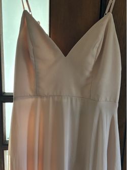 Blush pink, large, formal/bridesmaid dress