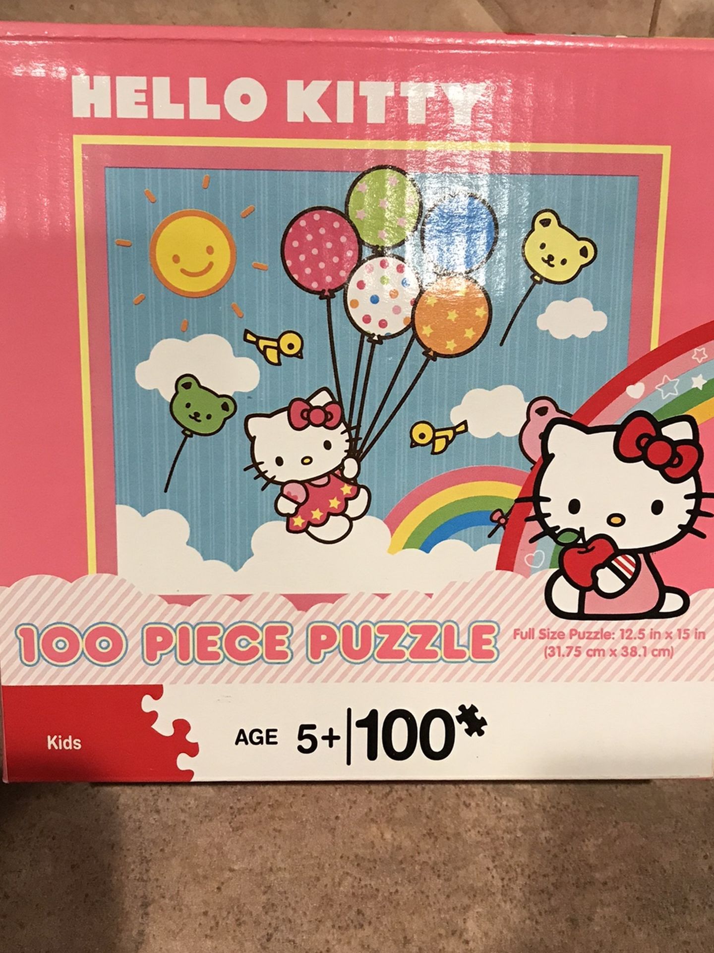 Hello Kitty 100 Pc Puzzle In Box