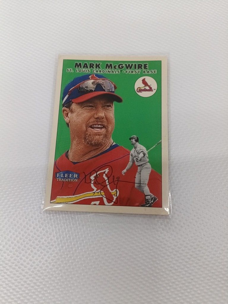Rare Mark McGuire 1 of 12 Authentic Autograph